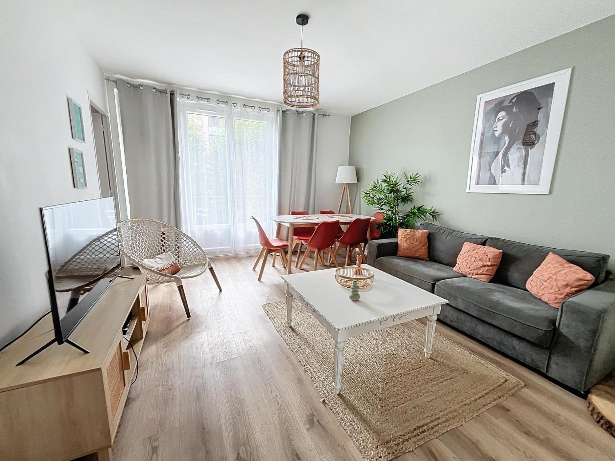 Appart Xl "So Zen" - 3 Chambres - 8 Pers - 20Mn To Paris Enghien-les-Bains Kültér fotó